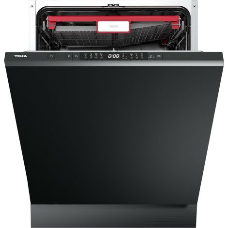 Teka DFI 76960 Integrierbarer Geschirrspüler Schwarz 15 Maßgedecke
