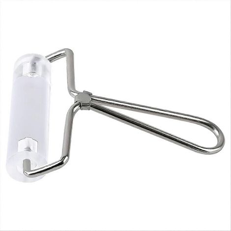 Acrylwalze, ideal für Bastelwerkzeuge mit Antirutschband, Nudelholz für Ton und Stempelwerkzeug, 10 cm (1/5)