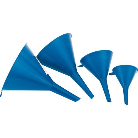 Draper 4-Piece Plastic Funnel Set (Model 43853) for Versatile Liquid and Material Transfer (1/5)