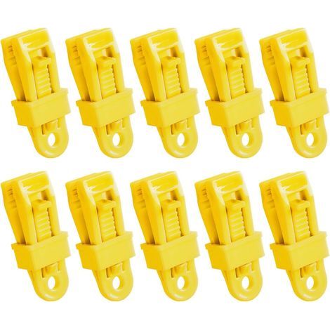 CCYKXA Tarp clips, adjustable windproof clips – Fixing clips for outdoor shade fabric  for camping, picnics, outdoor use, trucks, boats, blankets, greenhouse shelters