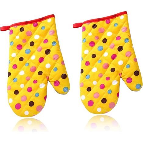 Gants de cuisine, gants de cuisine résistants à la chaleur, gants de cuisine résistants à la chaleur (1/5)