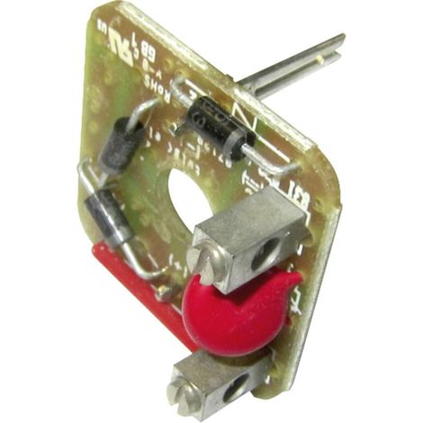 Inserto elettronico per GDME Grigio GDME GB 1 Poli:- 831 832-001-1 Hirschmann Contenuto: 1 pz. (1/2)