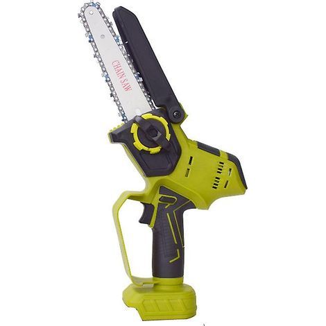 Ymyny – Mini tronçonneuse électrique sans fil 15,2 cm – 21V avec 1 batterie – Autonomie 40-60 min – Moteur Brushless pour coupe précise (1/5)