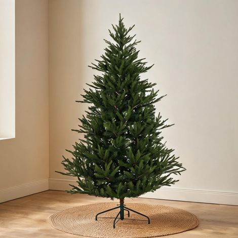 Sapin de Noël grün en kunststoff Metall 110 x 110 x 183 cm (1/5)