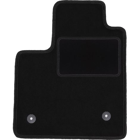 Alfombrilla de conductor negra para Ford Focus MK4 hatchback, sedán, familiar, Turnier, Turnier Active (2018-)
