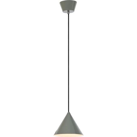 Plafonnier métal gris Ø19 cm culot E14 - Markslojd - Tip (1/3)