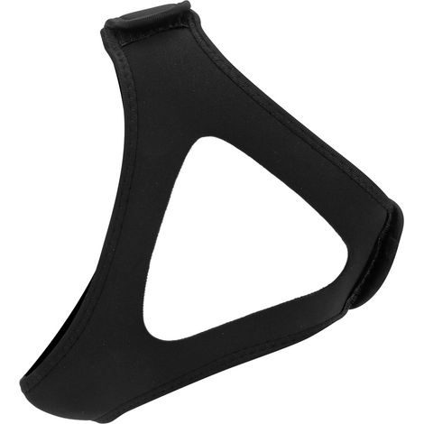 Elastisches Anti-Schnarch-Kinnband für Damen und Herren – Schwarz (1/5)