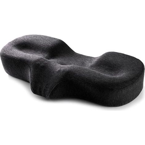 Almohada cervical de espuma viscoelástica para adultos, almohada mariposa, almohada de tracción cervical, rebote lento, ayuda para dormir cómodamente (1/5)