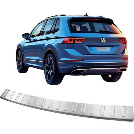 Embellecedor del portón trasero, acero inoxidable, cromado, Volkswagen Tiguan 2015-2023 (1/5)