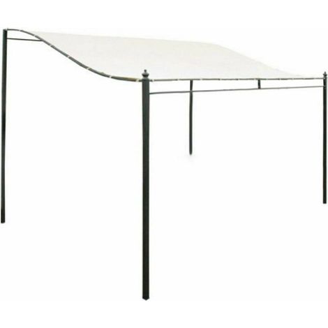 CHOYCLIT Tetto di ricambio per gazebo - Tenda da sole in tela impermeabile 300D, copertura per esterni impermeabile/resistente agli strappi, 3 mx2,6 m (senza supporto) (1/5)