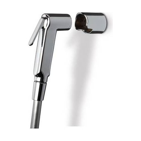KIT DOCCETTA SHUT-OFF CROMO + FLESSIBILE + SUPPORTO