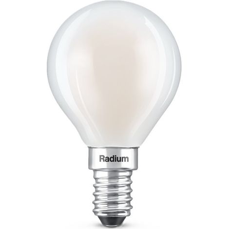 Radium E14 – 2.2W – 250 lm – 2700 K – Ampoule LED Sphérique équivalente 25 W