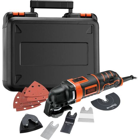 BLACK+DECKER - Multilevigatrice oscillante 300 W, con accessori MT300KA-QS (1/5)
