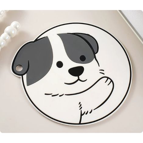 Lot de 2 tapis isolants pour animaux de compagnie, dessous de verre, dessous de plat résistants aux hautes températures (1/5)