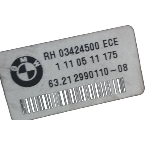 Feu Arrieree Droit BMW X1 [PRODUIT D'OCCASION]♻️63212990110 (1/3)