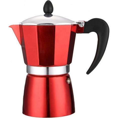 Kaffeemaschine Fantec r51173bp3 3 Tassen Aluminium