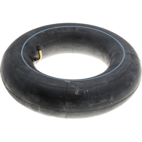 Jardiaffaires – Chambre à air coudée 410/350-6 – Compatible tondeuse – Valve coudée pour montage facile – Résistante aux perforations (1/3)