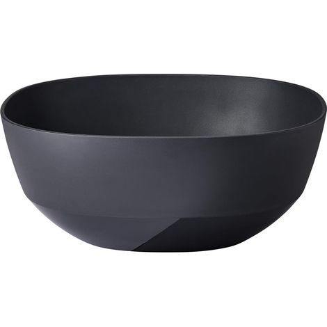 Saladier Silueta - Lavable au lave-vaisselle et résistant au micro-ondes - Plat de service - Plats à tapas - Vaisselle - 3000 ml - Nordic black (1/5)