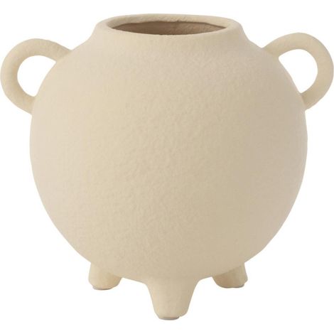 Vase Cruche 2 Anses "Dwight" 16cm Beige (1/2)