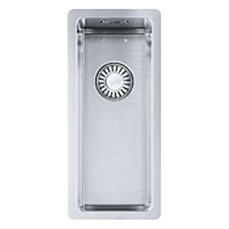 Franke Unterbaubecken Box BXX 110-16 Edelstahl, Druckknopfventil (1/2)