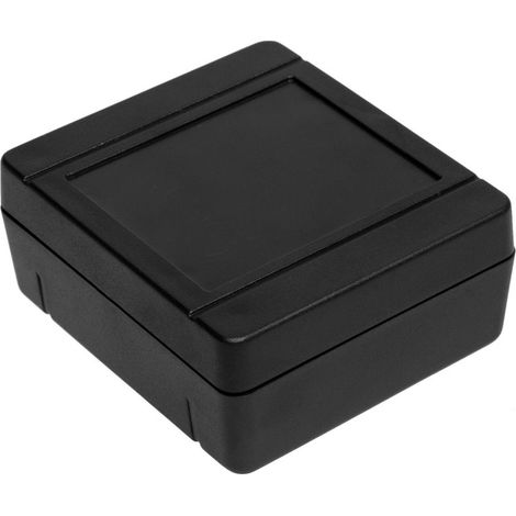 Boîtier RS PRO en ABS, 90 x 80 x 38mm, Noir IP54 ( Prix pour 1 ) (1/3)