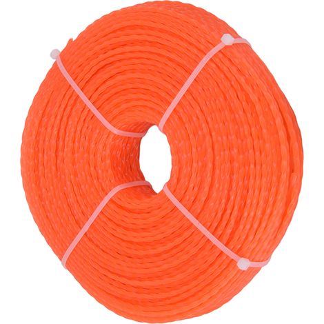 Hochleistungs-Trimmerfadenspule (2,7 mm x 100 m) für Husqvarna, Ryobi, Echo, Stihl – hochbelastbarer, verdrillter Faden für Freischneider (1/5)
