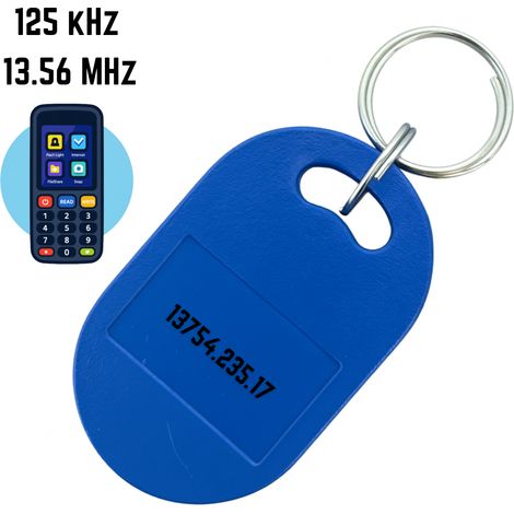 Portachiavi con accesso univoco TAG-6 RFID 125kHz 13.56MHz