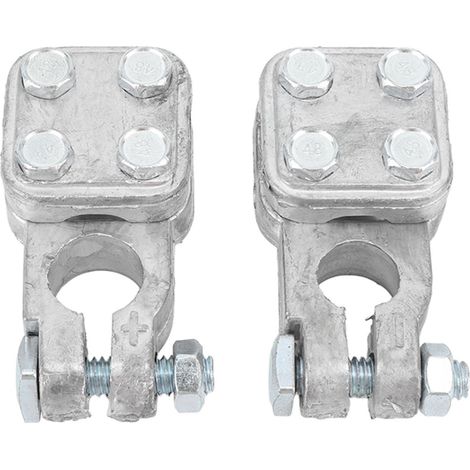 Connecteurs de bornes de batterie à 3 voies 2 AWG 4/0 par serre-câble rapide.
