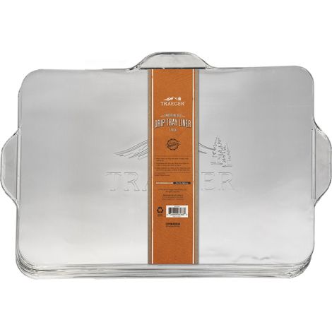 TRAEGER 5 Plaques en alu de récupération de graisses - 60 x 39 x 0,3 cm (1/3)