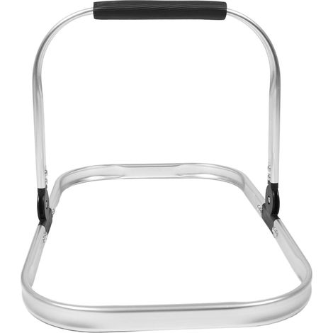 Cadre en aluminium pour panier à provisions pliable et portable avec poignée de transport ergonomique (1/5)