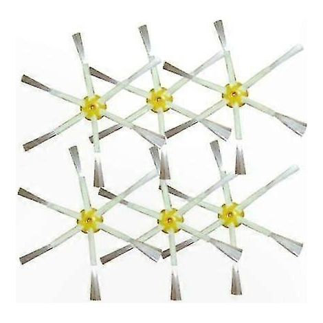 6-teiliges Wartungsset mit 6 Seitenbürsten für Saugroboter, kompatibel mit den Modellen 500, 600, 700. (1/3)