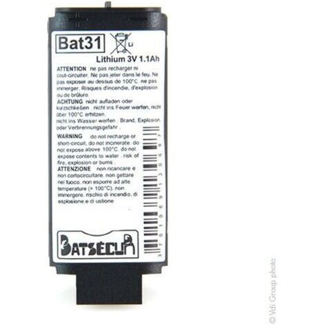 Batteria allarme antifurto 3V 1200mAh compatibile BATLI31 - BAT31