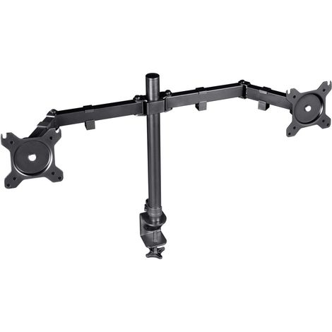 Trust GXT 1120 Mara Dual Monitor Arm 81,3 cm (32") Tisch/Bank Schwarz