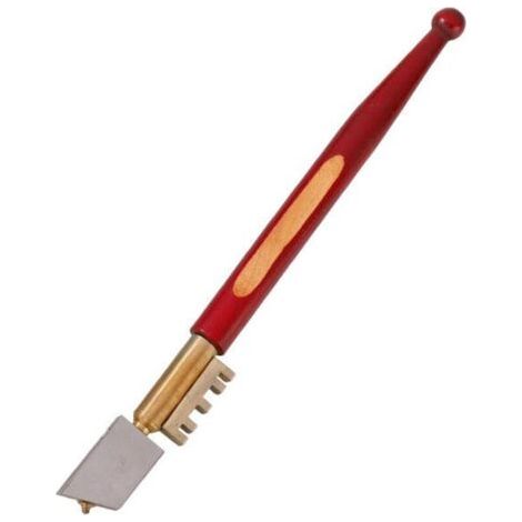Professionnel Diamant Antislip Manche en Bois Huile Alimentation en Verre Outils de Coupe