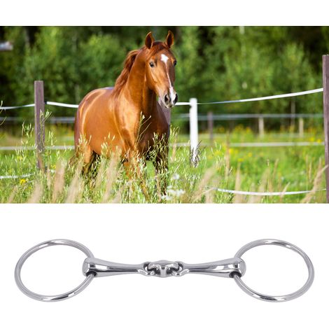 Foret à mâchoires de cheval en acier inoxydable pour jardin et aquaculture, foret à mâchoires de cheval ouvert, anneau de foret à mâchoires de cheval (1/5)
