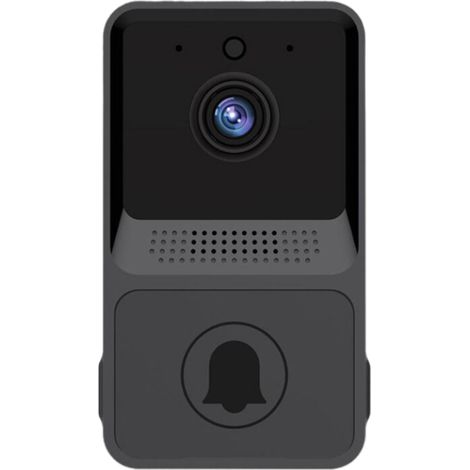 Sonnette vidéo avec vision nocturne infrarouge, détection humaine intelligente et alimentation par batterie pour répondre à vos besoins de sécurité les plus pratiques.-AquaForge