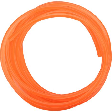 High-strength orange polyurethane round belt for drive transmission - Ideal for spinning, packaging, and spinning machines - Smooth and resistant to (1/5)