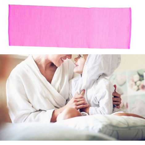 Elastischer Peelinghandschuh, maschinenwaschbar – Leuchtendes Pink (1/5)