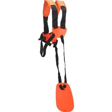 Sangle de transport rembourrée en nylon pour débroussailleuse STIHL FS 4119 710 9001, harnais double épaule réglable, confortable et robuste (1/5)