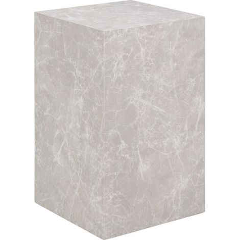 VAST-Table basse décor marbre beige 30x30 cm (1/4)