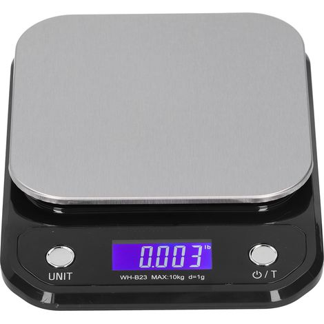 Balance numérique haute précision 10kg/1g, balance de cuisine portable électronique pour aliments, outil de pesée alimentaire (1/5)