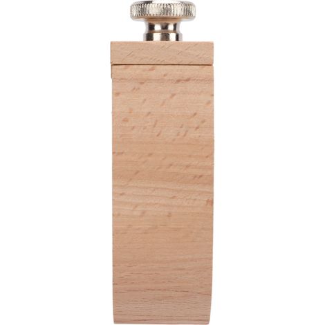 Blocs de ponçage en bois, porte-papier de verre en hêtre résistant à l'usure pour le polissage des chants, blocs de ponçage, outils à main en cuir, cales de ponçage