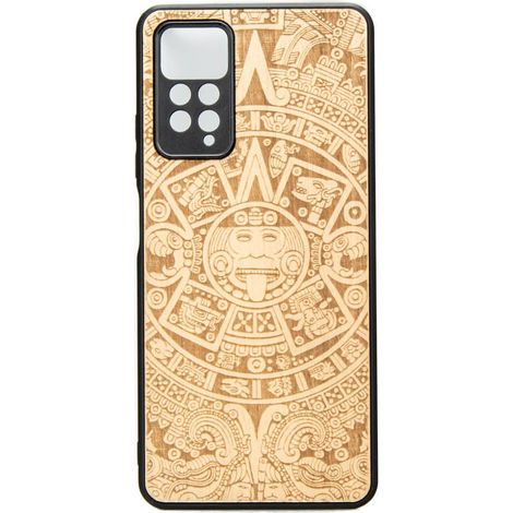 Xiaomi Redmi Note 11 Pro Custodia in legno CALENDARIO AZTECO ANIEGRE