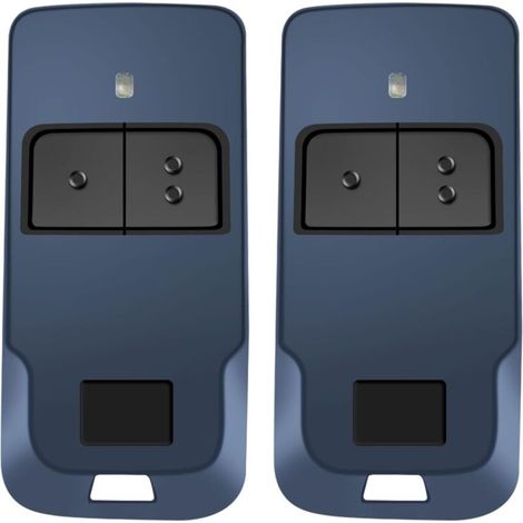 Torfernbedienung kompatibel mit BFT Mitto Cool C2. 2er-Pack. Zweikanalige BFT-Torfernbedienung, ersetzt die BFT Mitto RCB02 Fernbedienung, Garagentorfernbedienung.