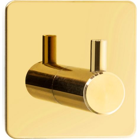 Percha de pared dorada AWD INTERIOR 1991, pegada (1/2)