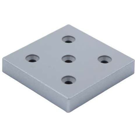 Piedino Quadro Grigio Mm.60X60 H.Mm.10