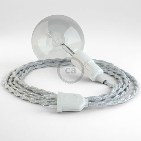 Luminaire creative-cables tm02 câble tissu 5m (1/5)