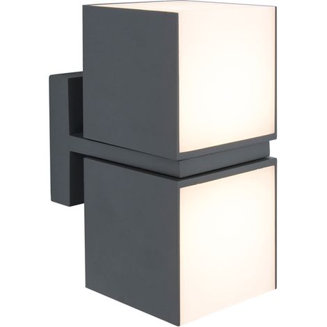 Lutec Cuba 5193801118 LED-Außenwandleuchte Antracita (1/5)