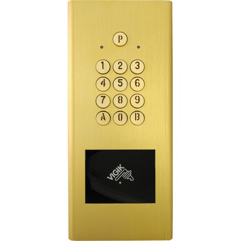 Clavier codé avec gestion des codes en temps réel - noir 150050 - AIPHONE HEACTRBK
