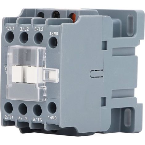 Contacteur AC 12A, Contact en alliage d'argent normalement ouvert, interrupteur électrique à forte conductivité AC 110V (1/5)